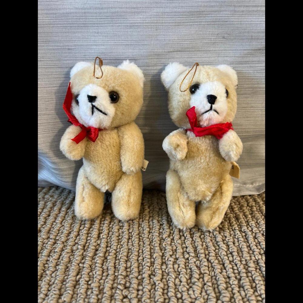 Vintage articulated Bears